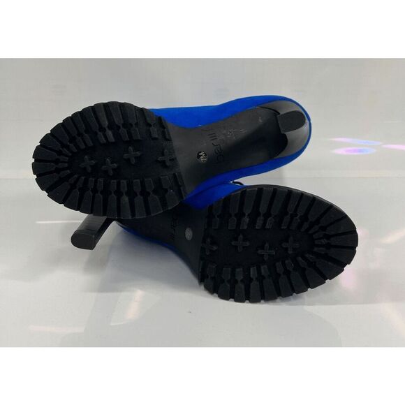 Bar III Women's Dillian Front Zip Shooties - Cobalt 7M - Picture 6 of 9